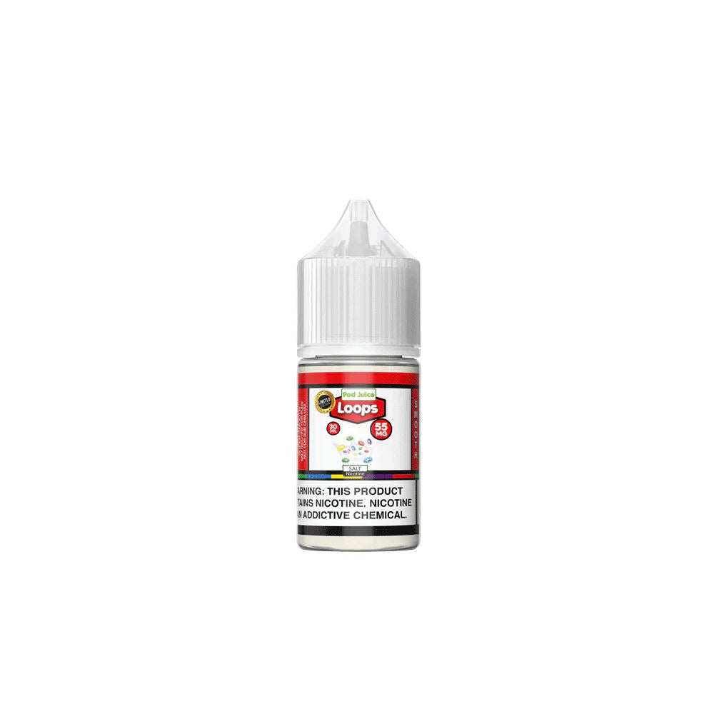  Loops Salt by Pod Juice E-Liquid 30mL bottle