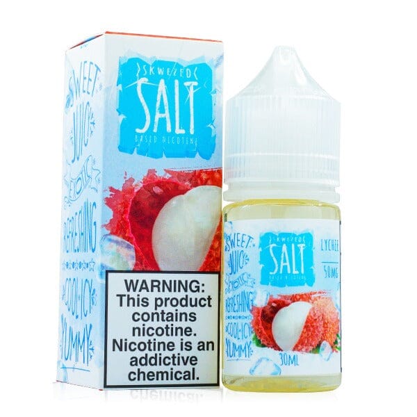 Lychee Ice by Skwezed Salt 30ml with packaging