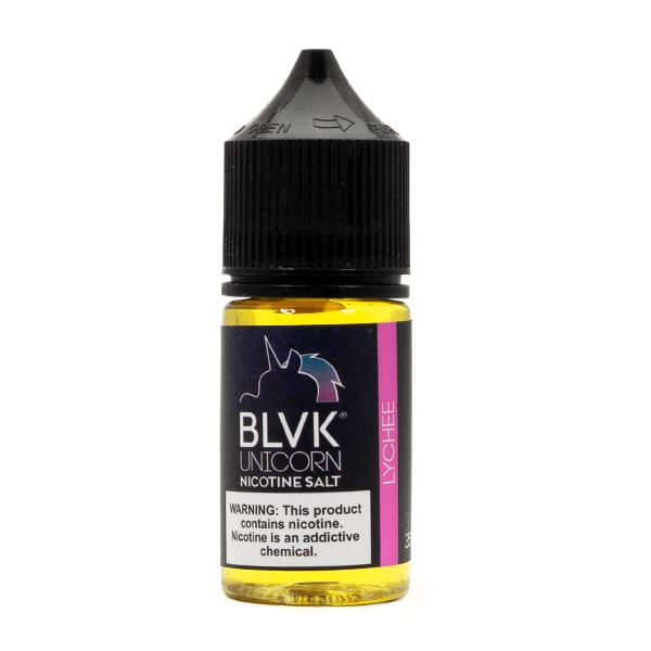 Lychee Menthol (Lychee) by BLVK Unicorn Nicotine Salt 30ml bottle