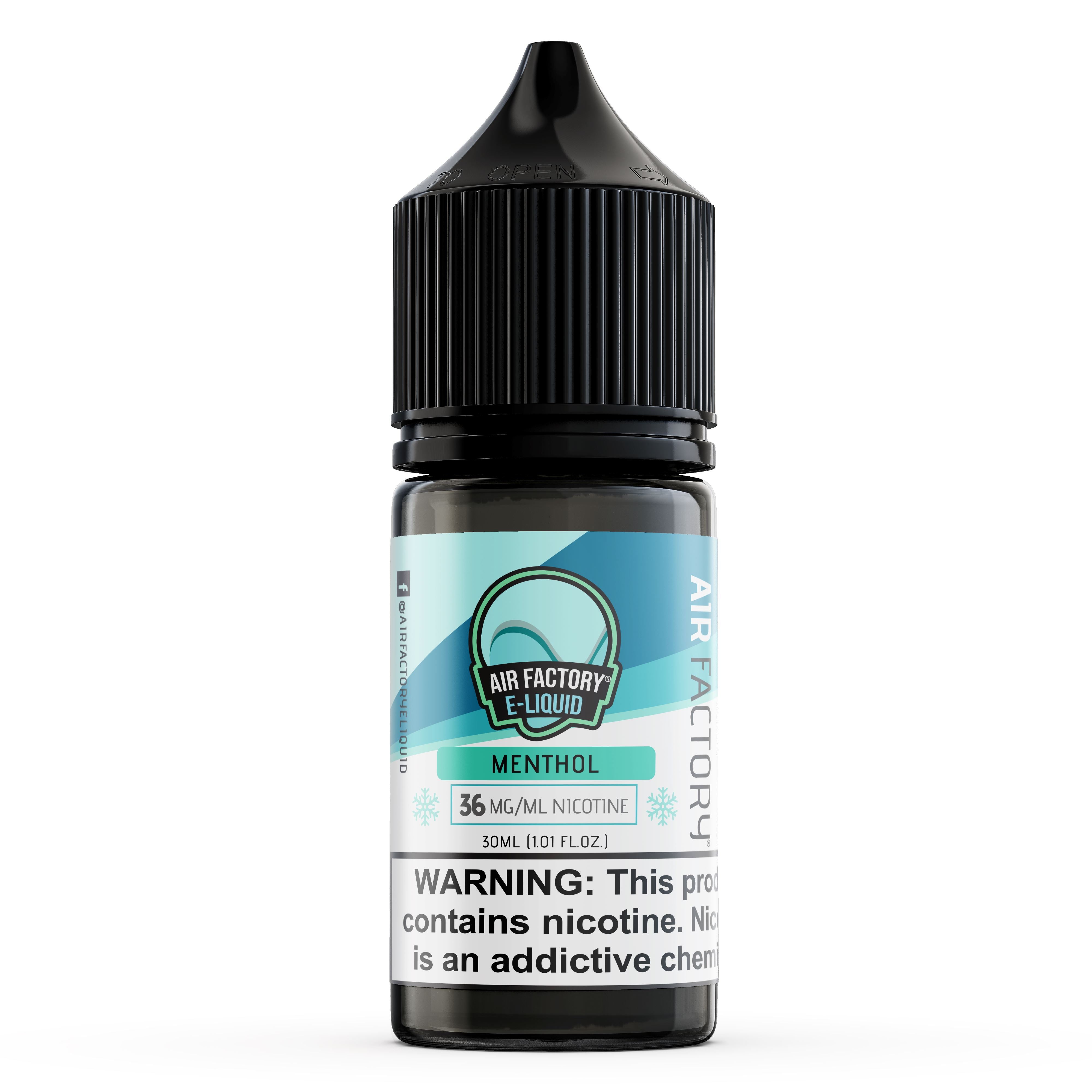 Menthol by Air Factory Salt 30mL bottle