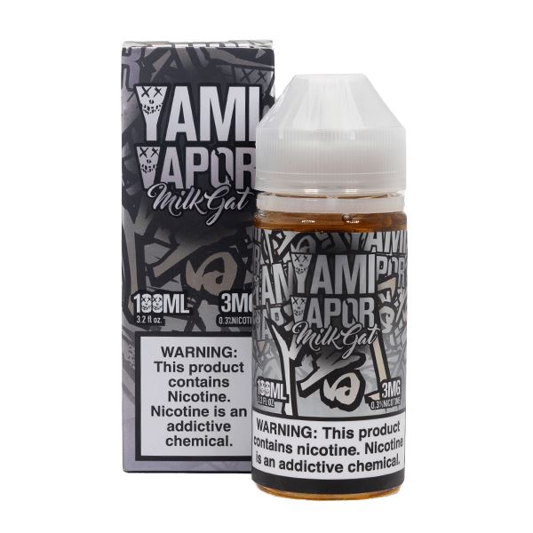 Milkgat by Yami Vapor 100ml with packaging