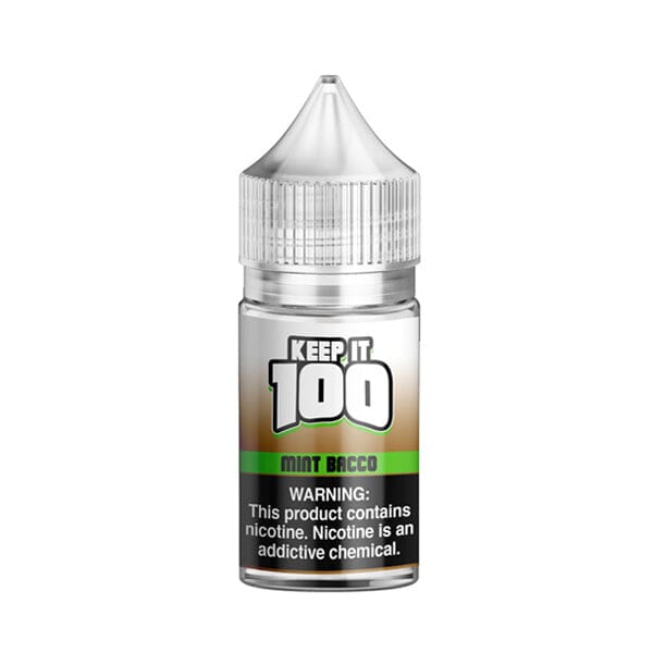 Mint Bacco By Keep It 100 TF-Nic Salt Series 30mL bottle