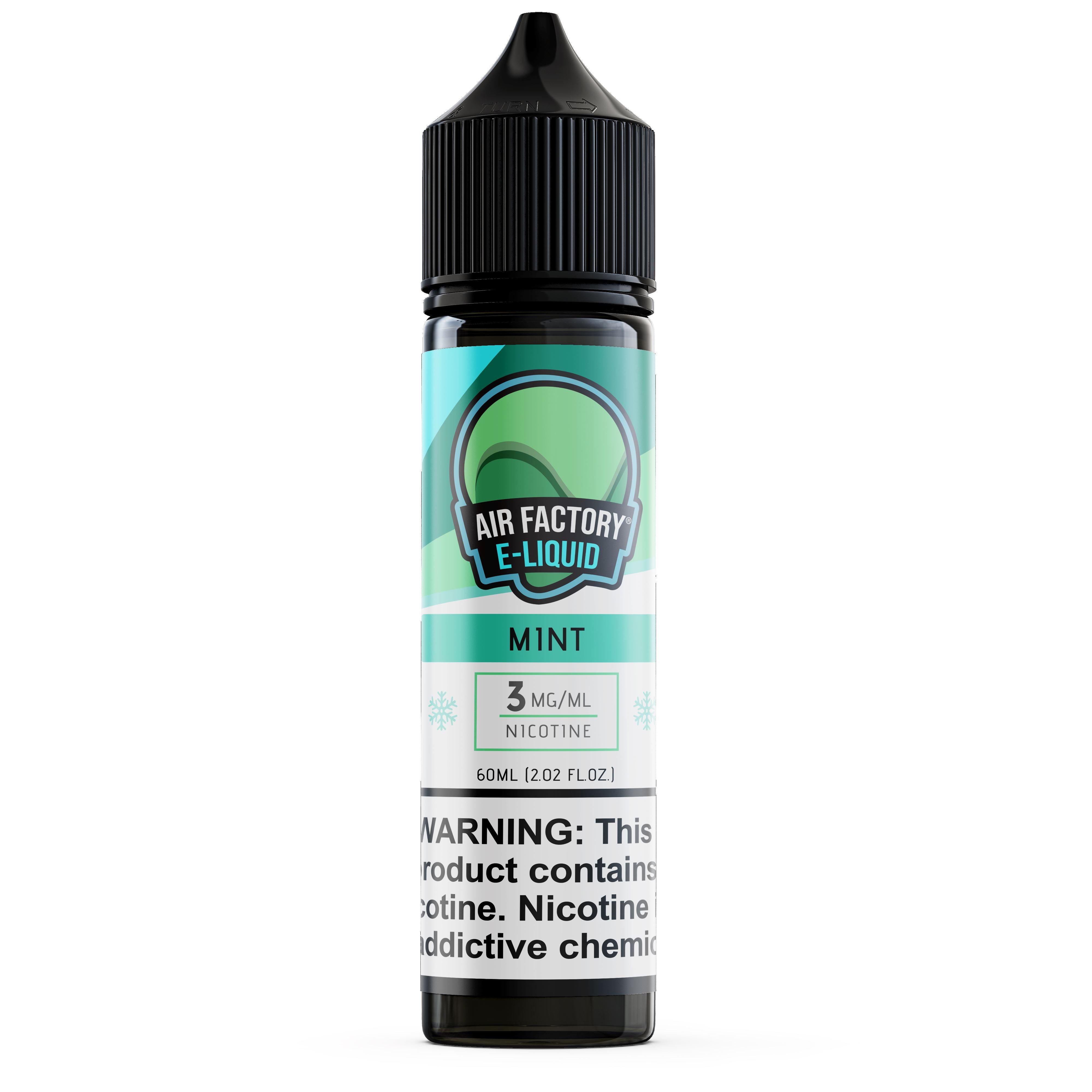 Mint by Air Factory eJuice 60mL bottle