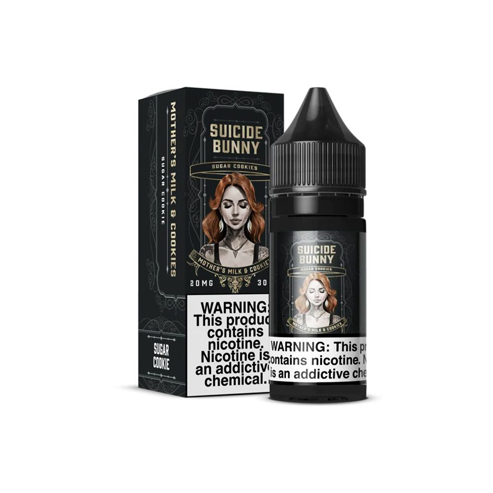 Mother's Milk & Cookies | Suicide Bunny Salt | 30mL 20mg with Packaging