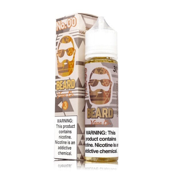 No. 00 Cappuccino Tobacco by Beard Vape Co 60mL with packaging