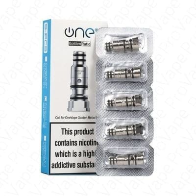 OneVape Golden Ratio Coils (5pc) - 0.6ohm