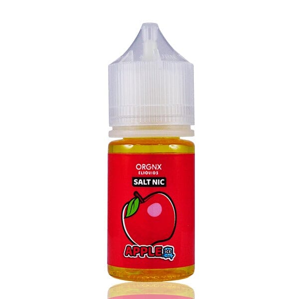 ORGNX Salt eJuice (30mL) apple ice bottle