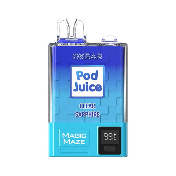 Oxbar Magic Maze Pro Disposable 10000 puffs 18mL 50mg Clear Sapphire