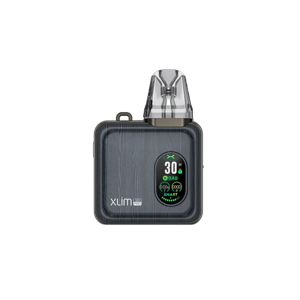 OXVA Xlim SQ Pro Kit Pod System Gunmetal Wood