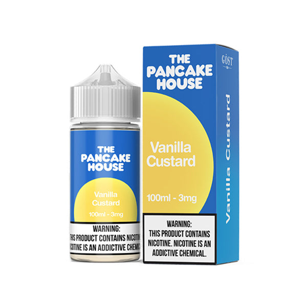 Vanilla Custard GOST Pancake House 100mL with packaging