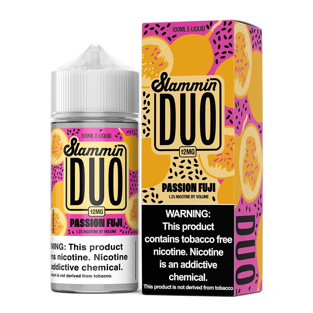 Passionfruit Fuji | Slammin Duo | 100mL | 12mg | Bottle with Packaging