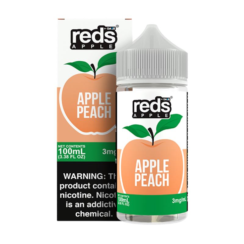 Peach | 7Daze Reds | 100mL peach with packaging