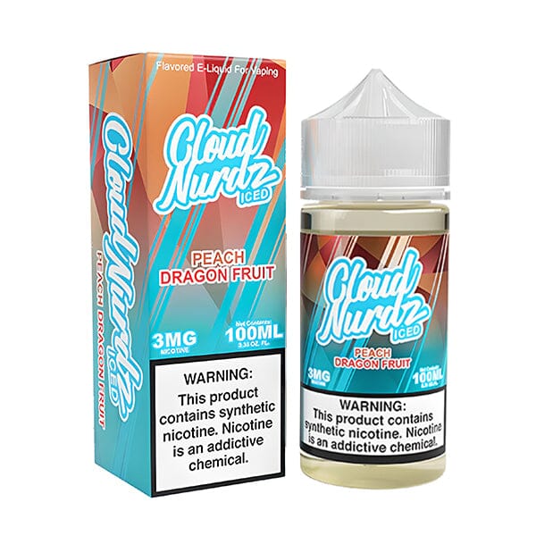 Peach Dragonfruit Iced | Cloud Nurdz | 100mL with Packaging