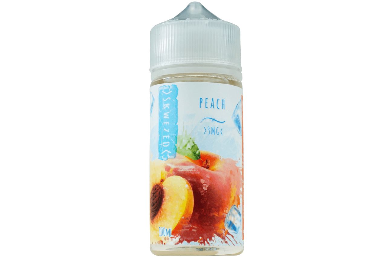  Peach ICE by Skwezed 100ml bottle