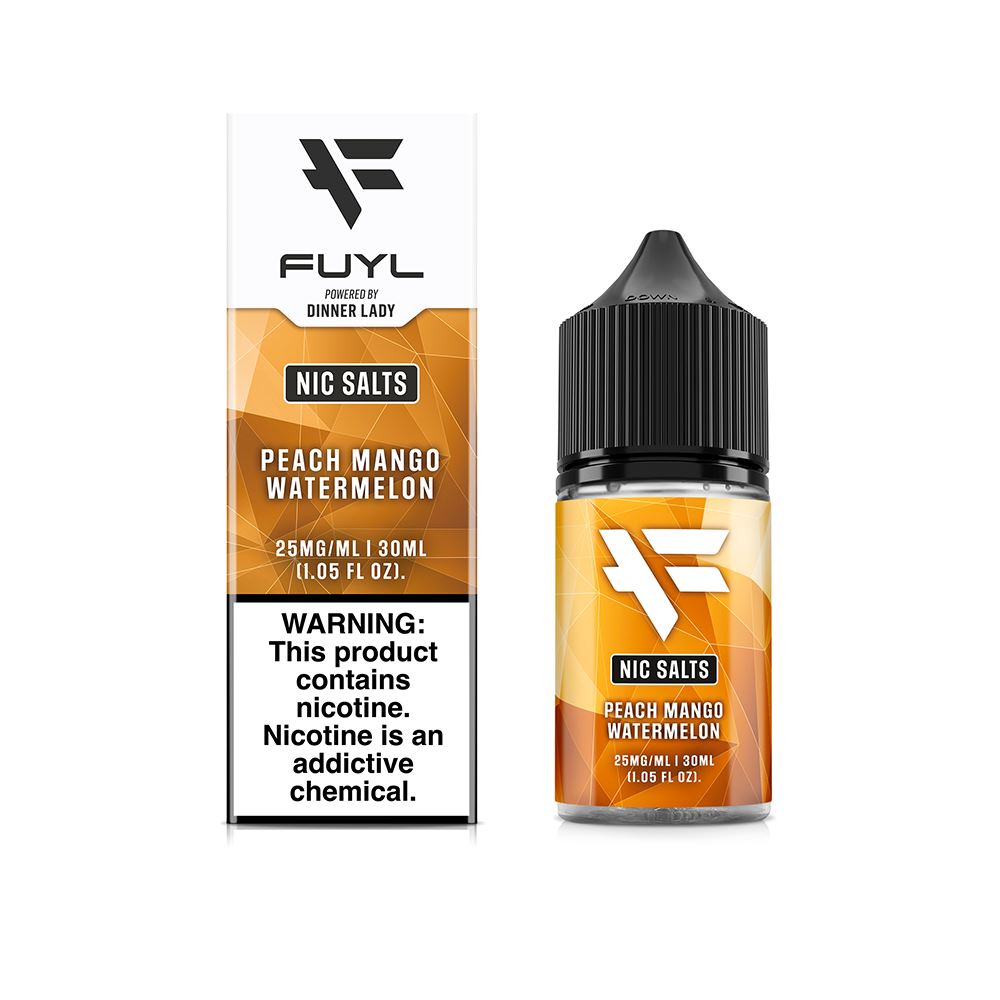 Peach Mango Watermelon | Fuyl Salt | 30mL with packaging