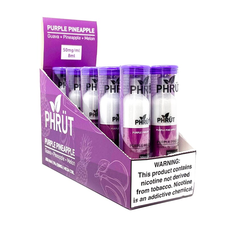 Phrut Disposable | 3000 Puffs | 8mL purple pineapple with packaging