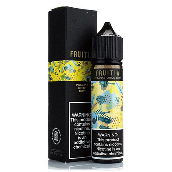 Pineapple Citrus by Fruitia E-Liquid 60ml with packaging