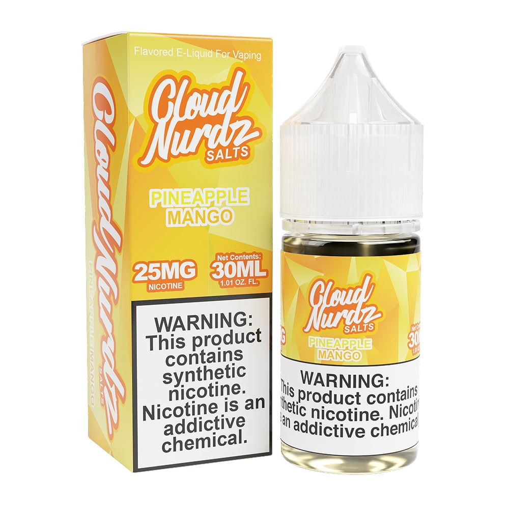 Pineapple Mango | Cloud Nurdz Salts | 30mL | Bottle with Packaging