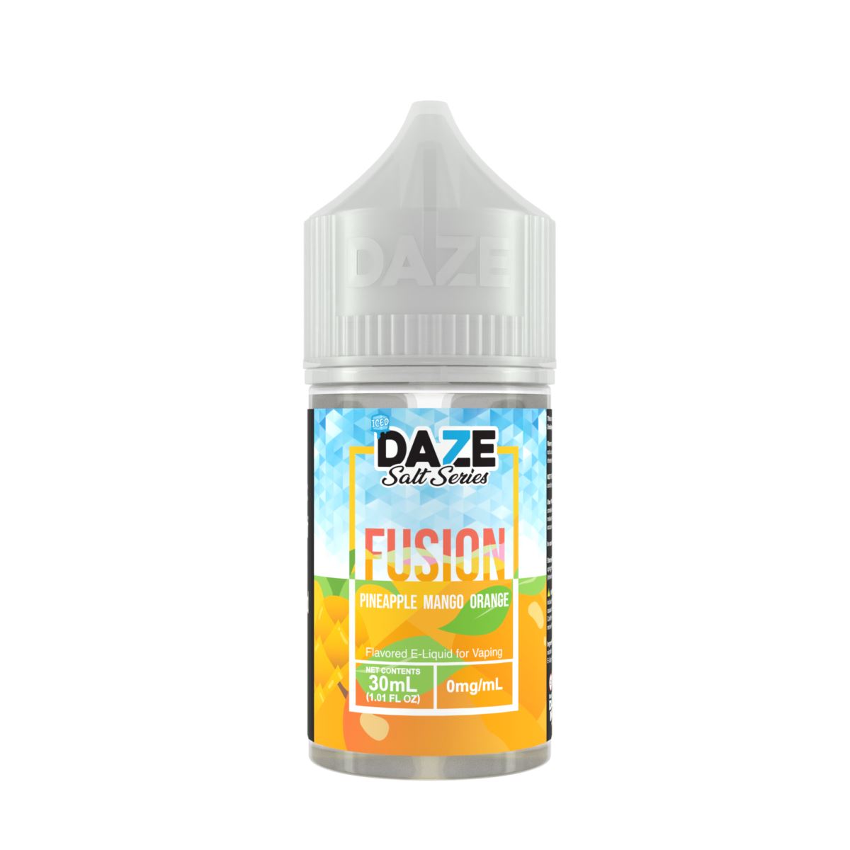 Pineapple Mango Orange Iced by 7Daze Fusion Salt 30mL Bottle