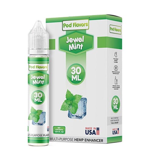 Pod Flavors Multi-Purpose Flavoring | 30mL Jewel Mint with Packaging