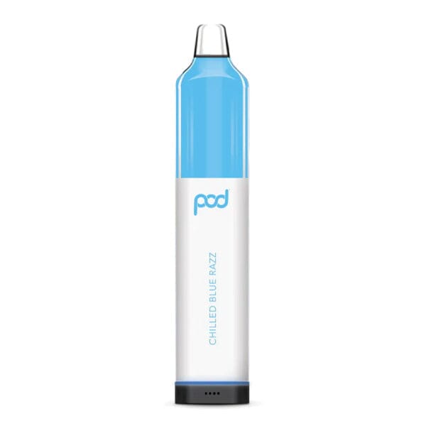 Pod Mesh 5500 Disposable | 5500 Puffs | 12mL - Chilled Blue Razz