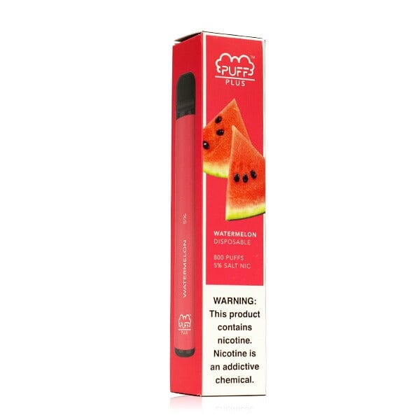 Puff PLUS Disposable E-Cig (Individual) watermelon packaging