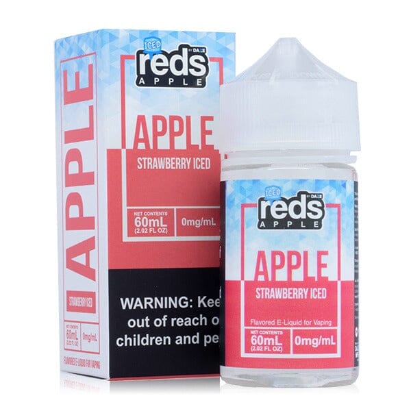 Reds Strawberry Iced by Reds Apple Series 60ml with packaging