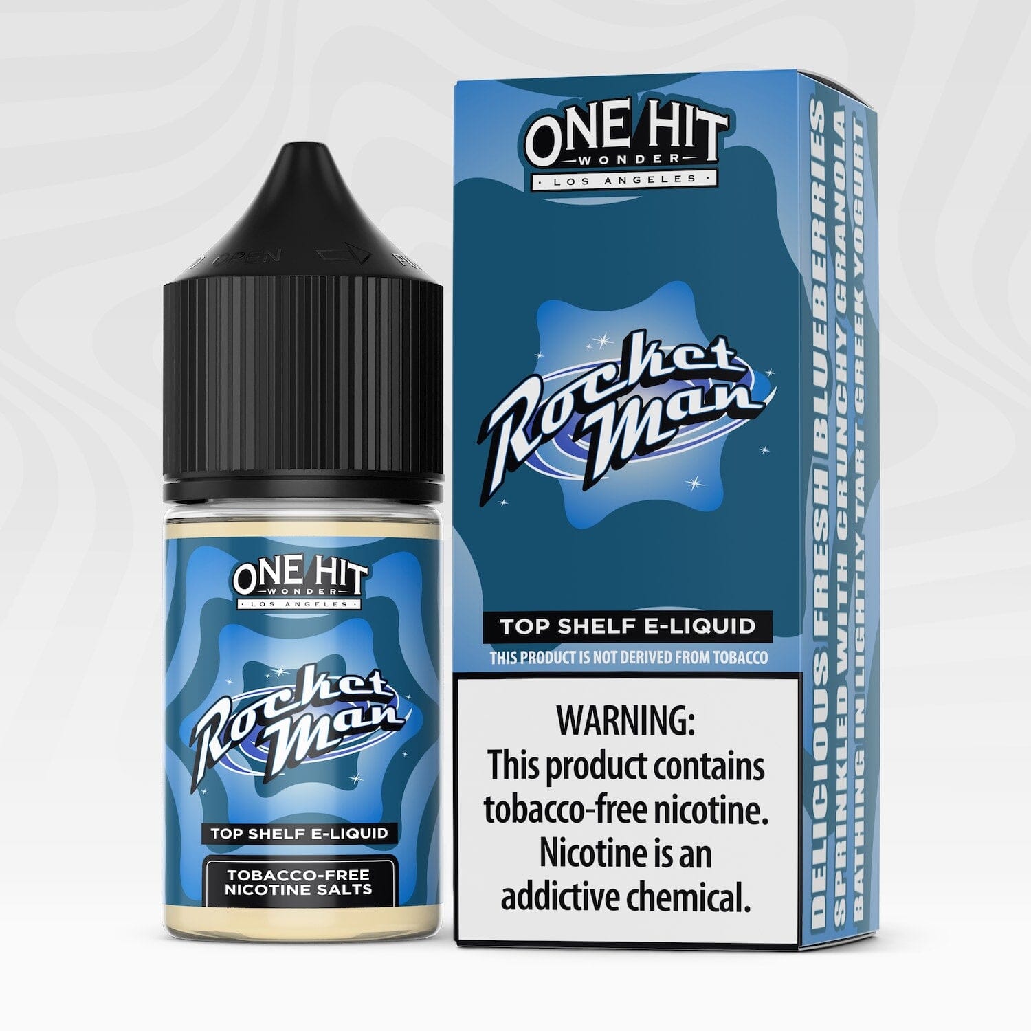 Rocket Man by One Hit Wonder TF-Nic 30mL Salt Series with Packaging