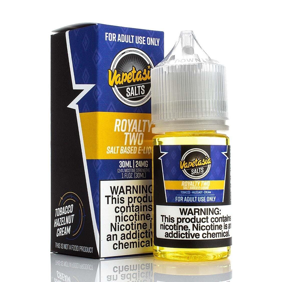 Royalty II by Vapetasia Salts 30ml with packaging