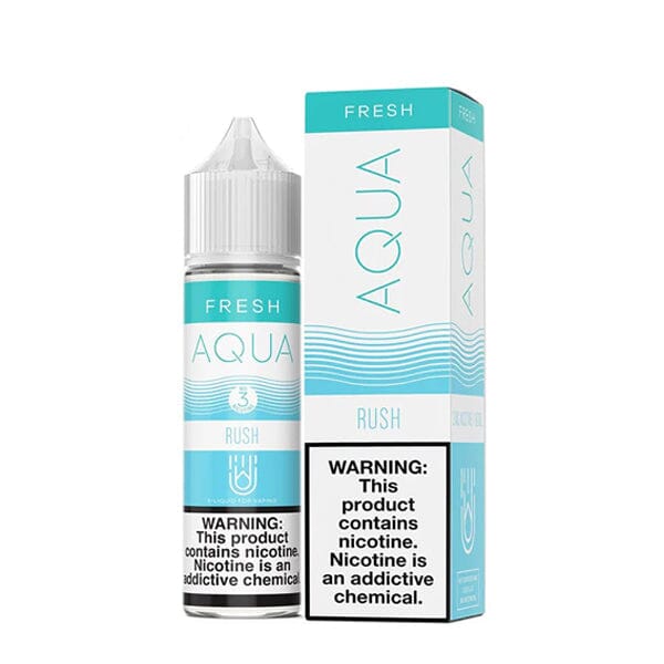 Rush Freebase E-Juice by Aqua 100mL with packaging