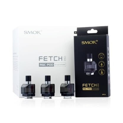 SMOK Fetch Pro Pods (3-Pack) RGC pods with packaging