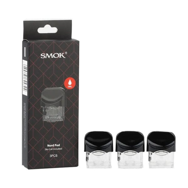 SMOK Nord Pod Only (3-Pack) Black