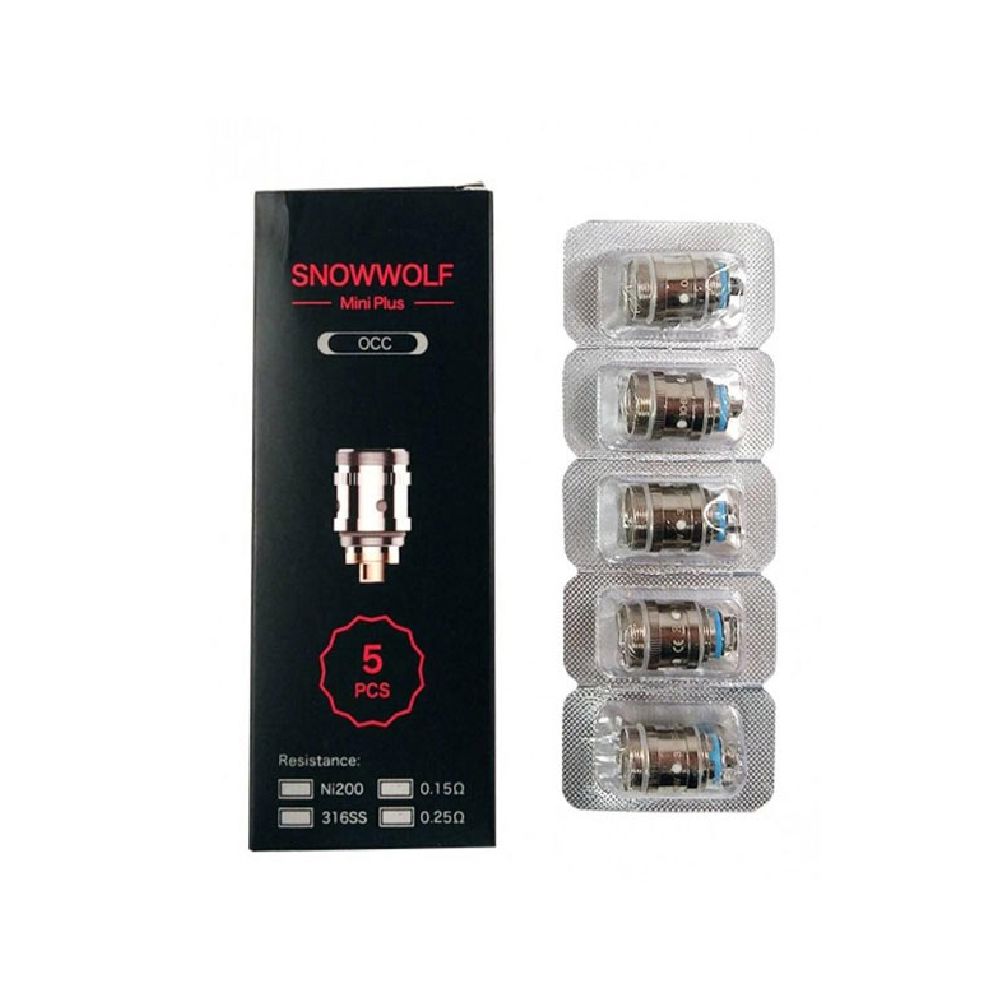 Snowwolf Mini Plus Replacement Coils (5-Pack)