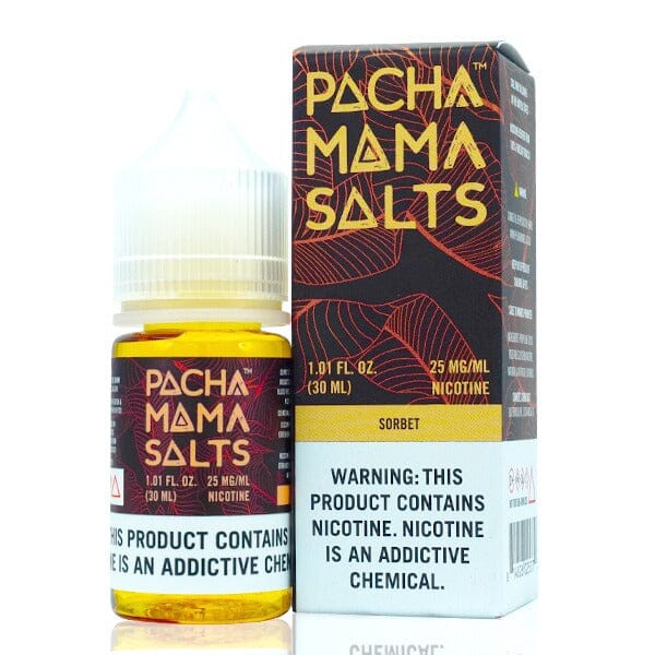 Sorbet by PACHAMAMA Salts TFN 30ml with packaging