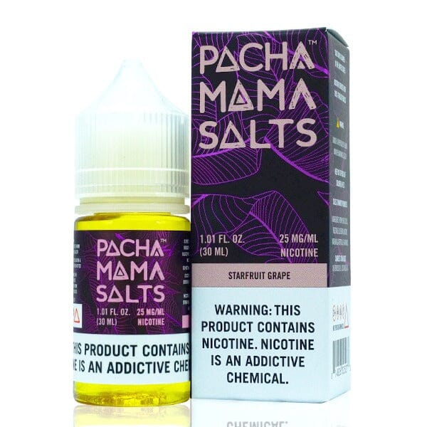 Starfruit Grape by PACHAMAMA Salts TFN 30ml with packaging