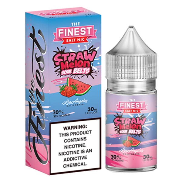 Straw Melon Sour by Finest SaltNic Series 30ML with packaging