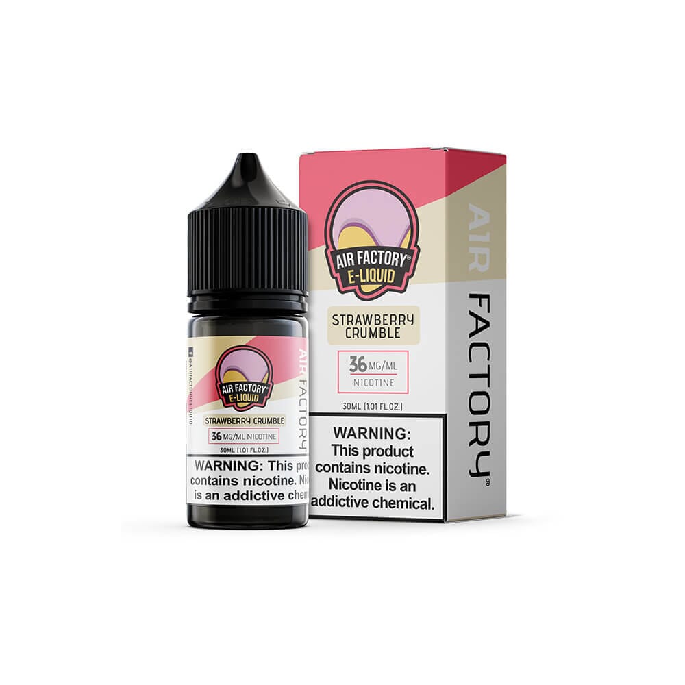 Strawberry Crumble by Air Factory Salt Series E-Liquid 30mL (Salt Nic)