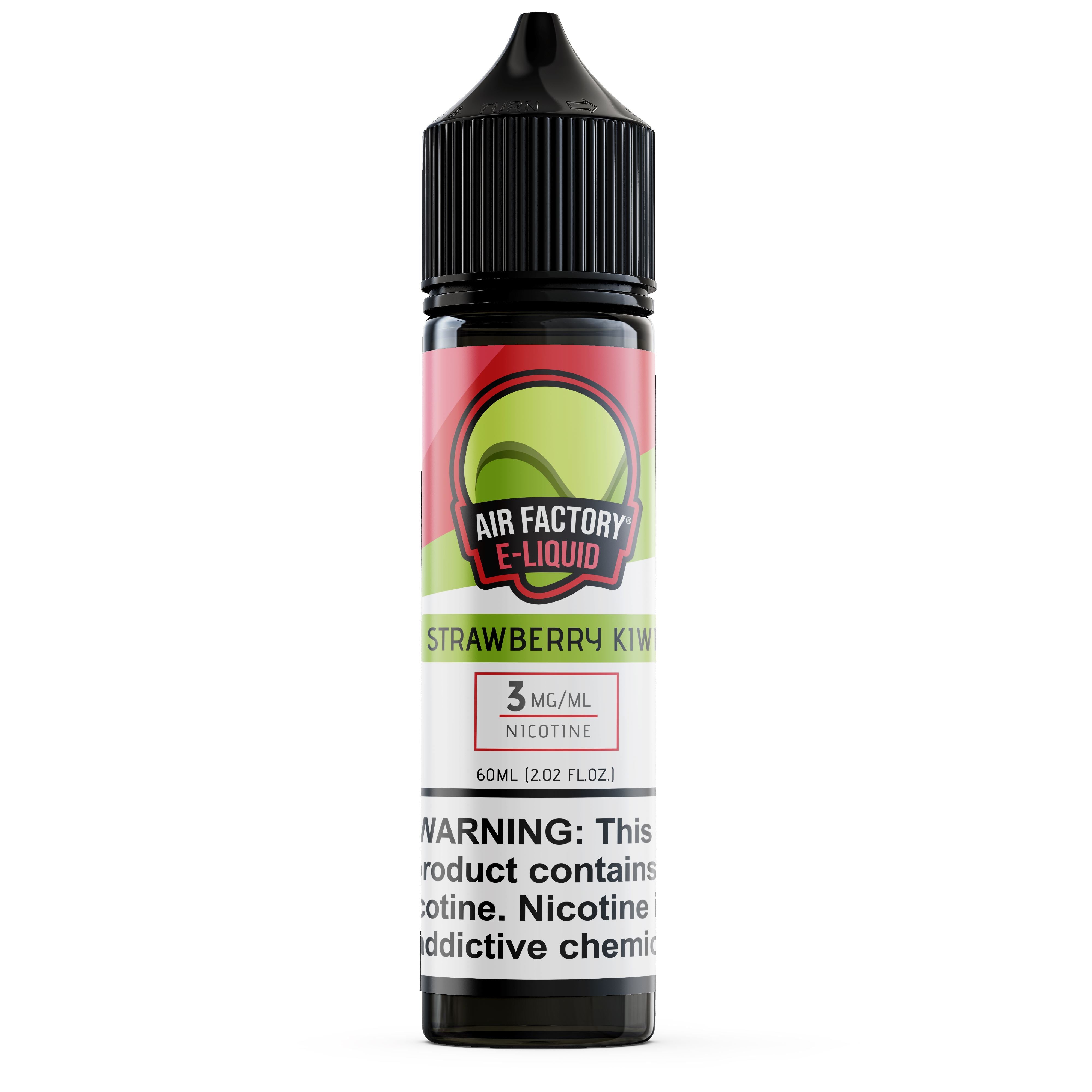 Strawberry Kiwi by Air Factory E-Liquid 60ml bottle