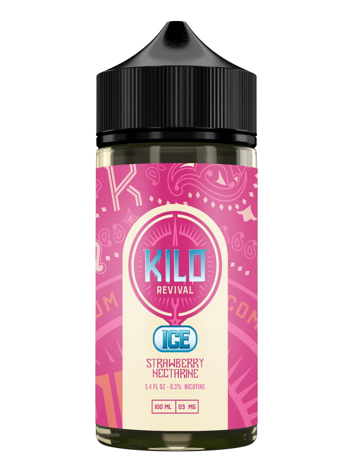  Strawberry Nectarine Ice by Kilo Revival Tobacco-Free Nicotine Series | 100mL Bottle