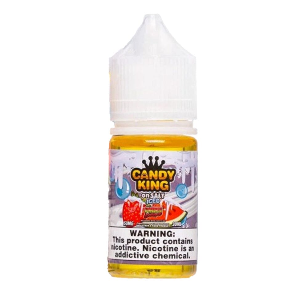 Strawberry Watermelon Bubblegum Ice by Candy King On Salt 30ml bottle