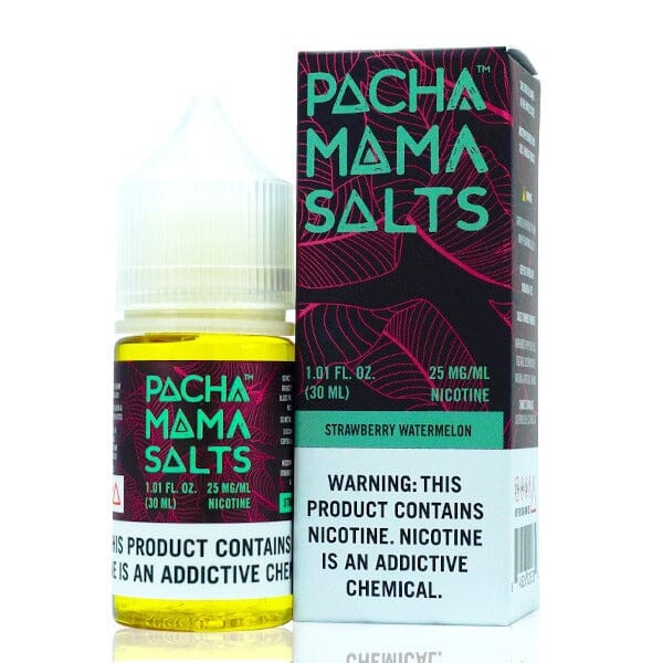 Strawberry Watermelon by PACHAMAMA Salts TFN 30ml with packaging