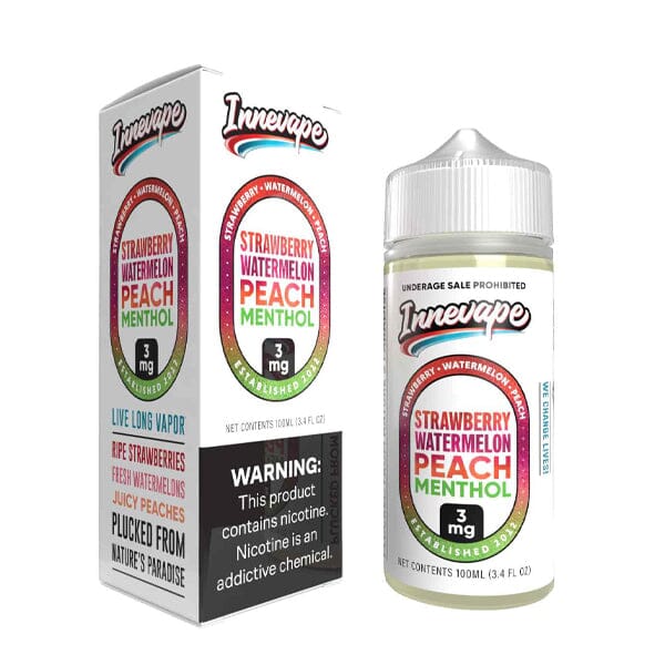 Strawberry Watermelon Peach Menthol | Innevape | 100mLwith packaging