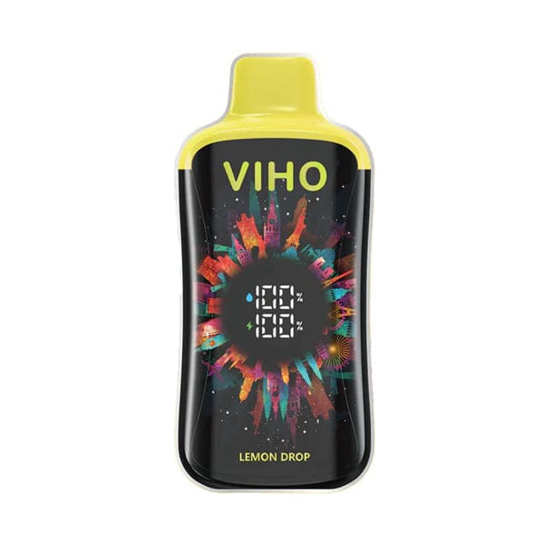 Super Charge PRO 20000 Puff Disposable E-Cig by Viho 50mg 21mL lemon drop