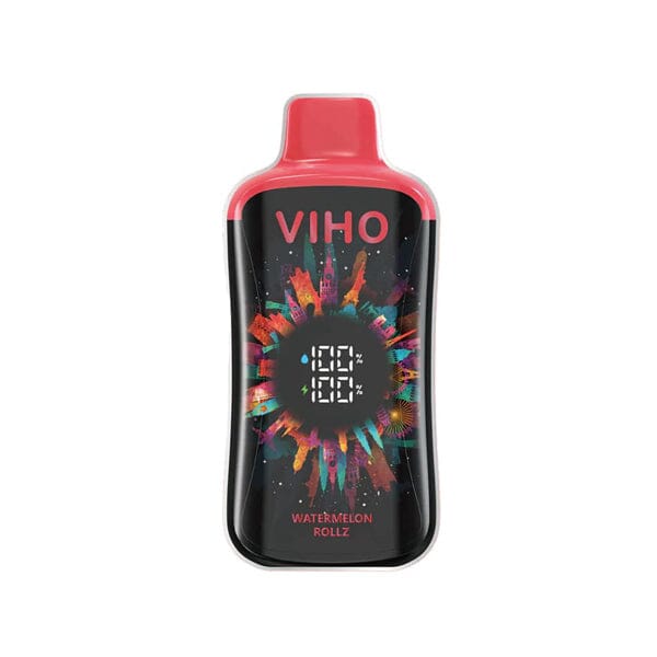 Super Charge PRO 20000 Puff Disposable E-Cig by Viho 50mg 21mL watermelon rollz