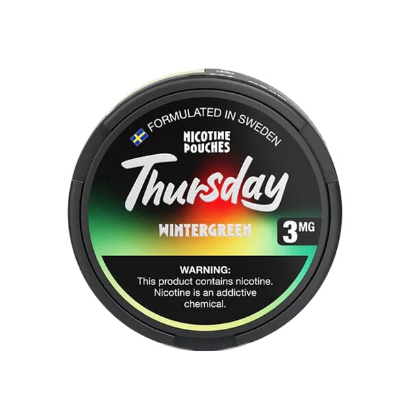 Thursday Nicotine Pouches wintergreen