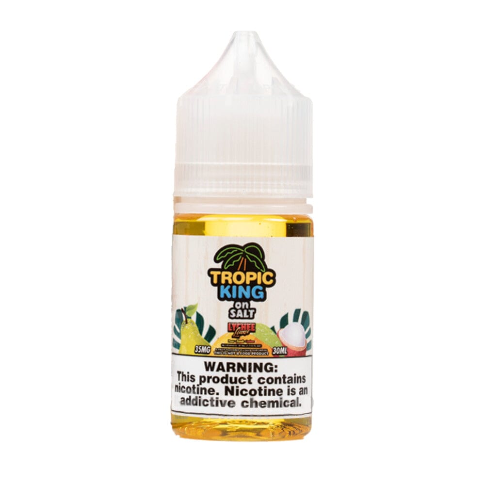 TROPIC KING ON SALT | Lychee Luau 30ML eLiquid bottle