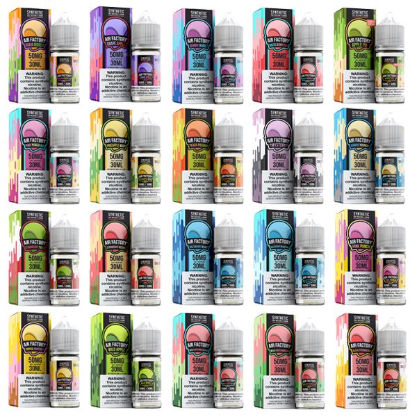 Tropical Grapefruit by Air Factory Salt TFN Series 30mL Group Photo