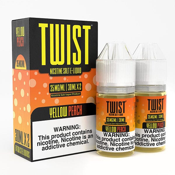 Twist Salt (x2 30mL) Yellow Peach