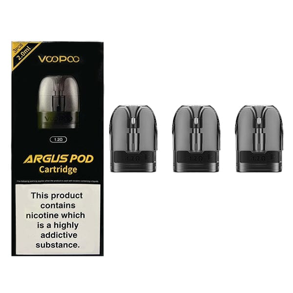 Argus Pods By Voopoo 3pc Pack 1.2ohm with packaging