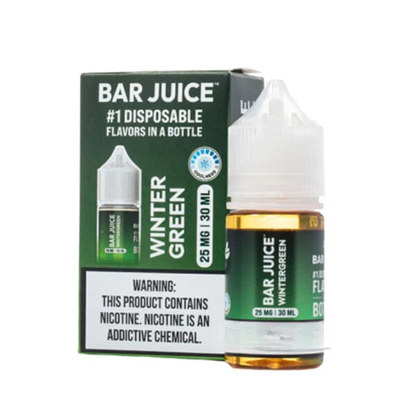 Wintergreen | Bar Juice BJ15000 Salts | 30mL with packaging